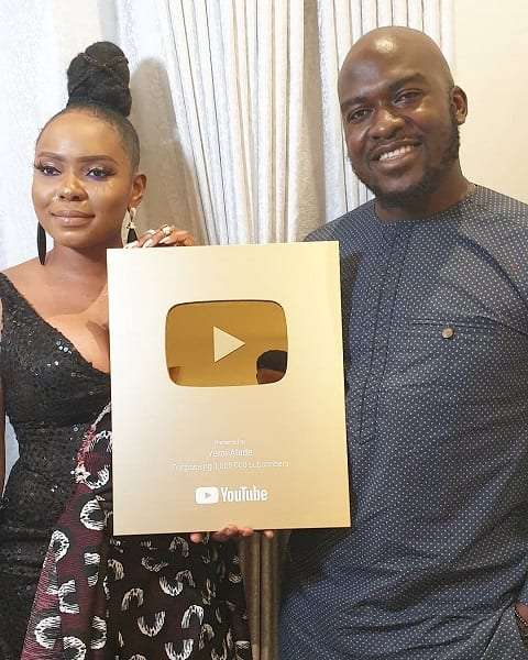 Yemi Alade Gets Awarded With YouTube ‘Gold Play Button’