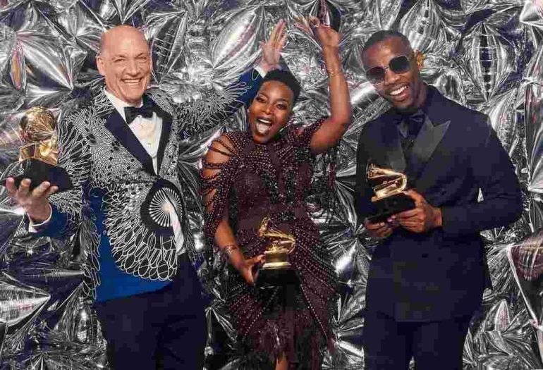 Zakes Bantwini Nomcebo Zikode Wouter Kellerman Win Their First Grammy Awards for Bayethe